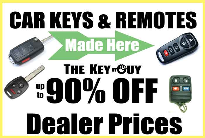 Car Keys and Remotes Made at The Key Guy